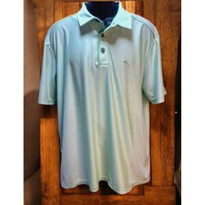 Tommy Bahama Mens IslandZone Mint Green Polo XL